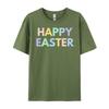 Cute Pastel Happy Easter Graphic T Shirts 100 Cotton ClassicMan Clothes Letter Mens Designer Clothes Classic Christmas Family