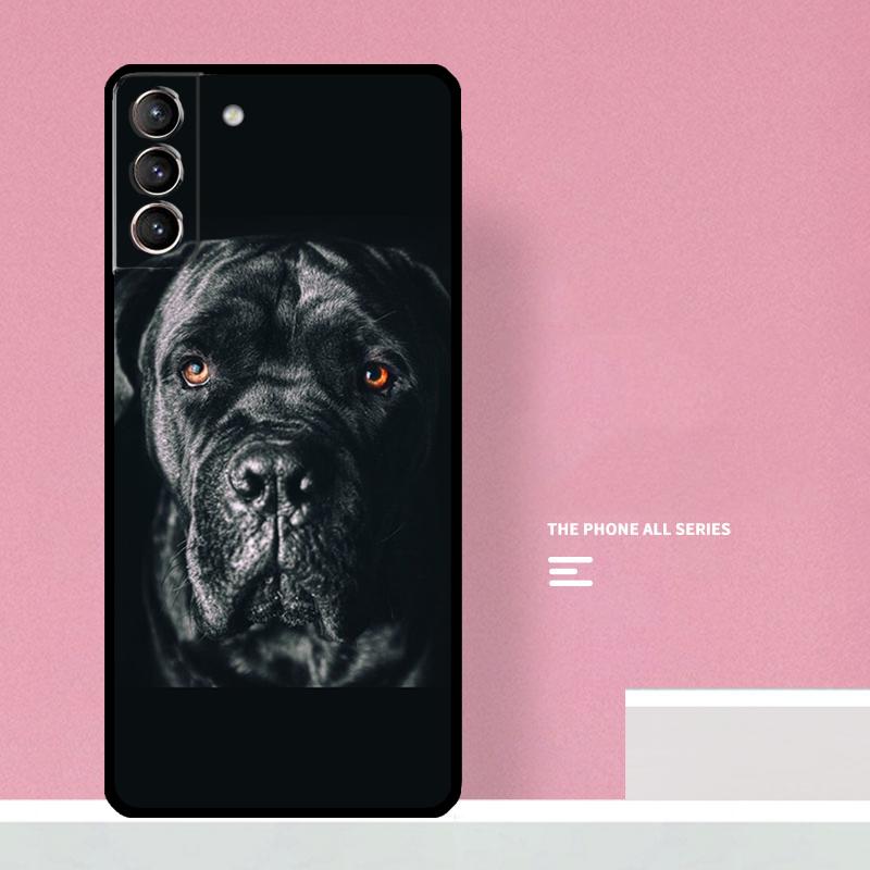 Cane Corso Italian Mastiff Dog Phone Case For Samsung Galaxy S23 Ultra Plus S21 S22 Ultra S20 FE S9 S10 Note 10 20 Ultra