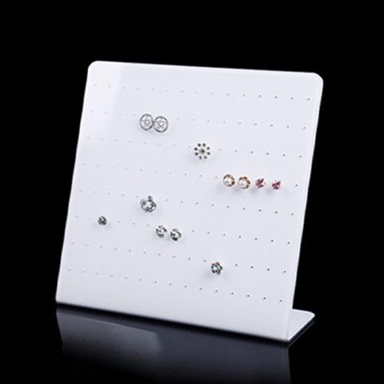 Acrylic Earring Rack Stylish Jewelry Display Space-Saving Long Lifespan Jewelry Rack for Store Home