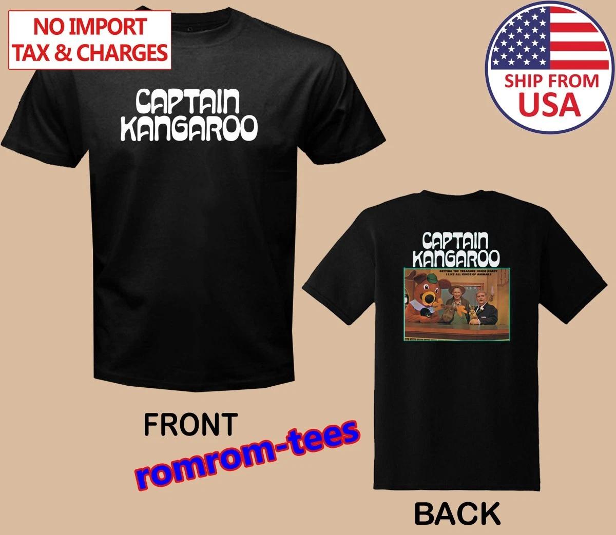 Captain Kangaroo TV Series Black Size S-5XL L