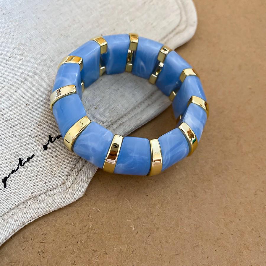 Irregular Round Shell Retro Court Style Bracelet - Light Luxury & High-End Women's Jewelry