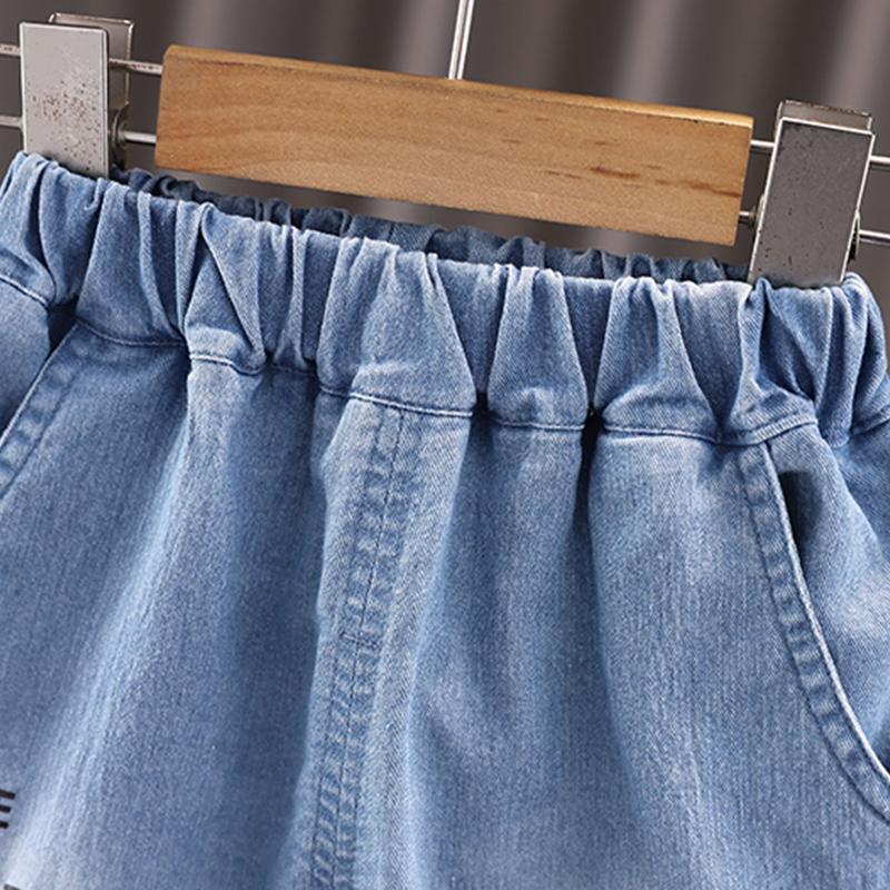 0-5-Year-old boy's short sleeved Set Children's cartoon dinosaur pattern T-shirt Cute two-piece set For boys