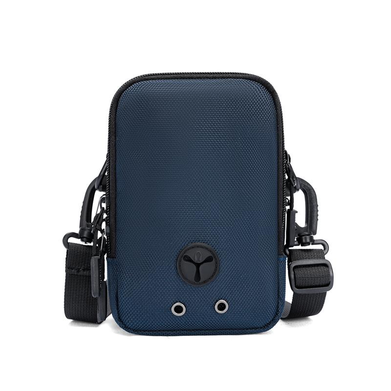 Mobile Phone Bag Men's Shoulder Crossbody Bag Water-Repellent Oxford Bag