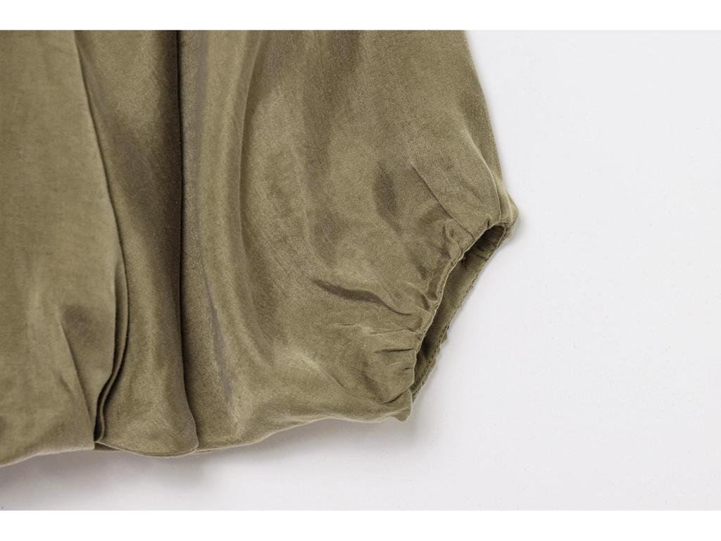 2025 Spring/Fall Fashion Loose Batwing Sleeve Padded Bomber Jacket