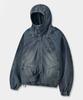 Dimitri Black Balaclava Slash Hood Zip-Up_Denim Dust Indigo