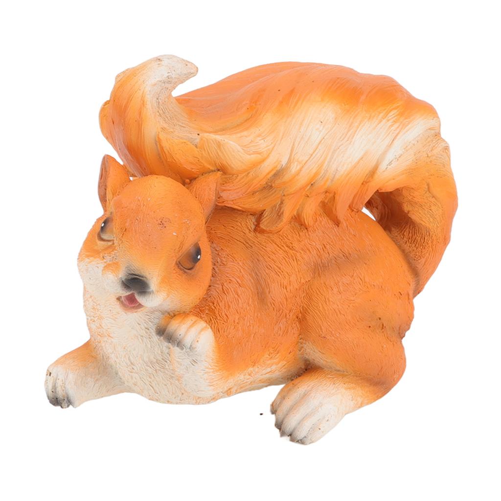 Resin Squirrel Figurine Statue Garden Landscape Decoration Animals Ornaments for Scenic Spots Courtyards Climbing Trees