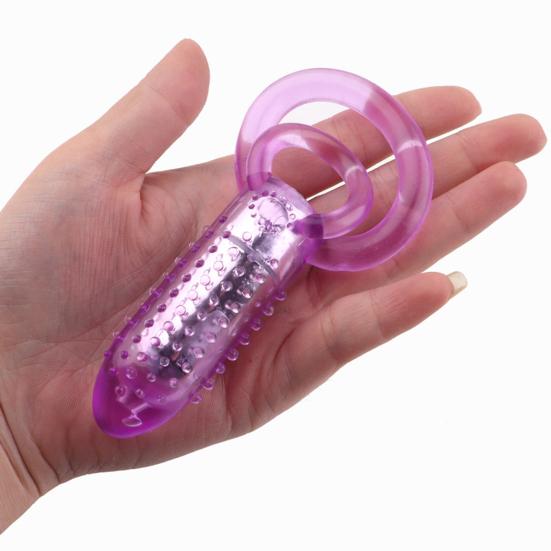 Comfortable Penis Ring To Delay Use Easy To Use Replaceable Batteries Functional Dildo Foreskin Delay Ring For Adult Men