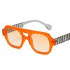 Vintage Stylish Sun Glasses for Women Double Bridge Anti-glare Sunglasses Women European American Style Men’s Sunglass