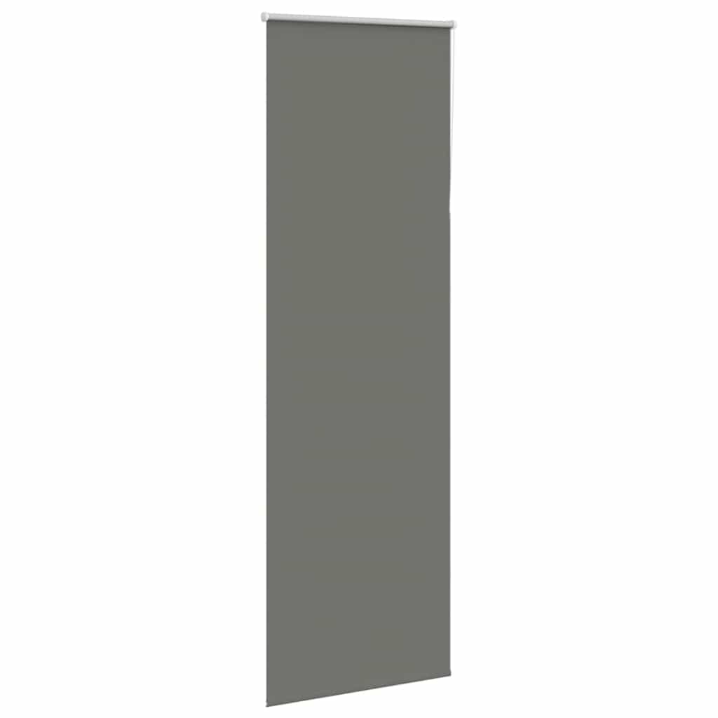 Roleta Zaciemniająca Szara 85X230 Cm Szerokość Tkaniny 80,7 Cm