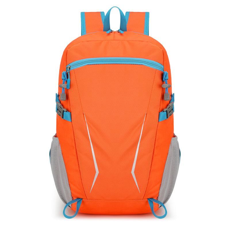 

Lightweight, Foldable Backpack for Men & Women - Large Capacity, Wear-Resistant, Water-Repellent for Hiking & Cycling 20-35L помаранчевий