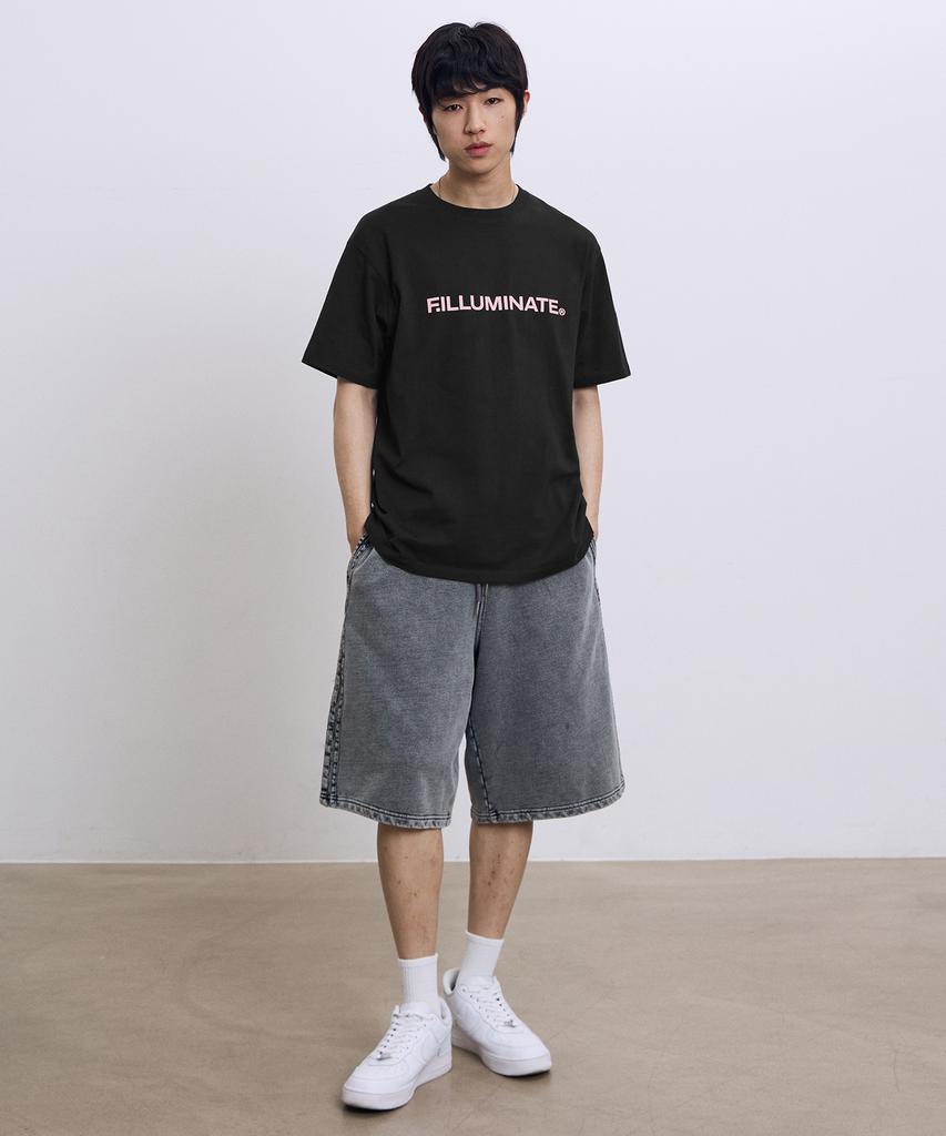 FILLUMINATE Signature Authentic Logo T-Shirt - Black