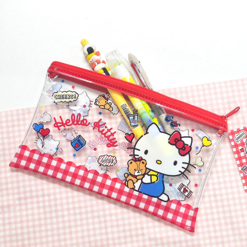Sanrio Classic Hello Kitty PVC Clear Pouch Wide