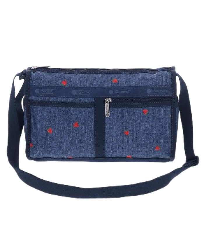 

Официальная сумка через плечо DELUXE SHOULDER Denim Strawberry [LeSportsac] SATCHEL/7519 Женская