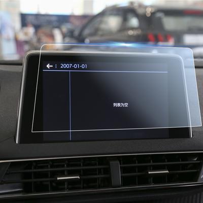 For Peugeot 3008 5008 3008GT 4008 2017 2018 2019 LHD Navigation Screen Film GPS Screen Tempered Glasses Protector Accessories
