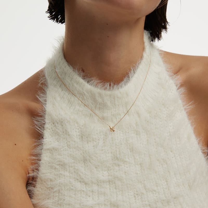 

JOY GRYSON Eclatant Flower Necklace JG3ANL91 YELLOW