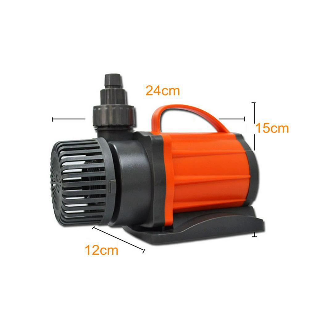 220V 50Hz Akwarium Zbiornik na Ryby Zdalnie Regulowana Pompa Powrotna Sumpa 9000-18000 L/H ABS