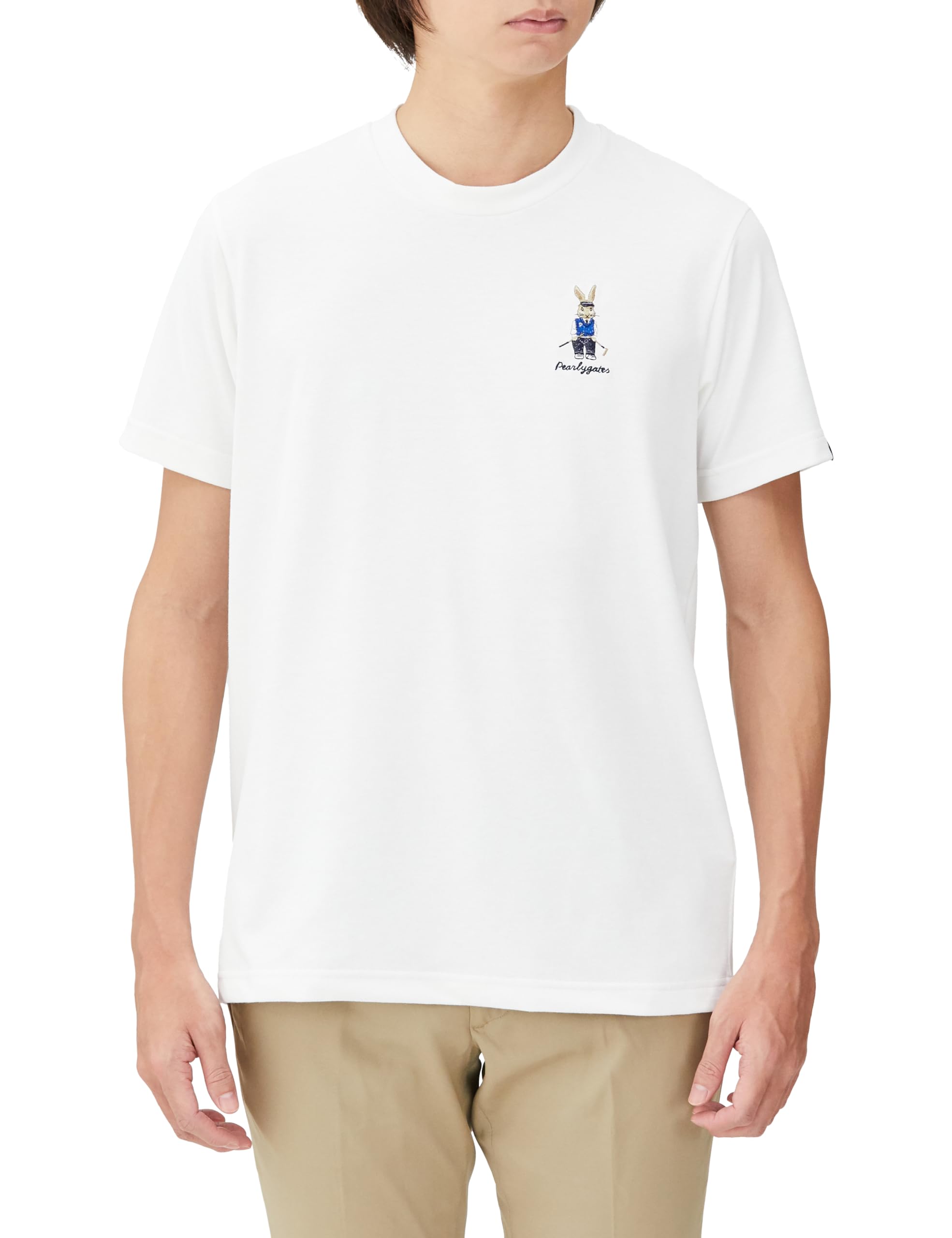 

DEPEND HEAVY Jersey 4 [PEARLY GATES] Men s T-shirt / 053-3263901 030_White [M]
