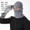 Winter velvet ear protection windproof warm hat scarf gloves outdoor warm suit winter warm hat suit