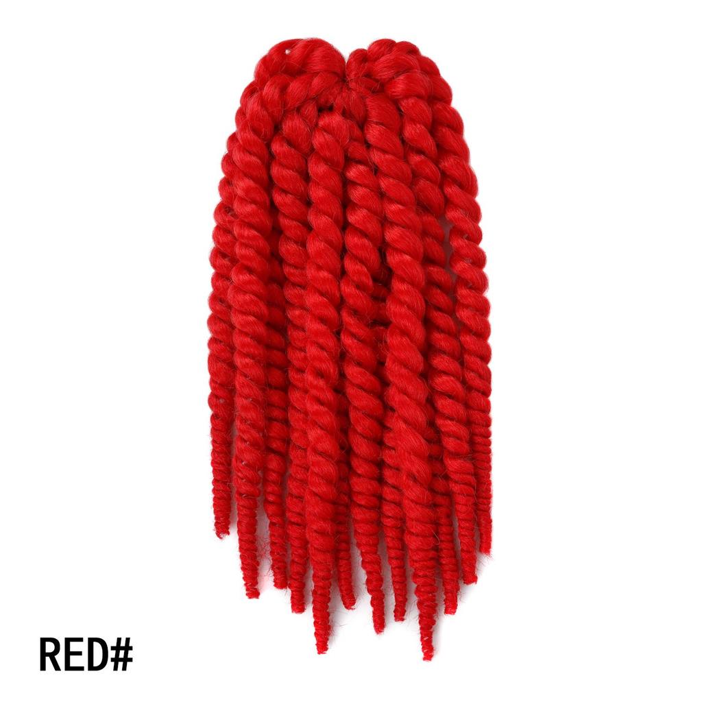 MAMBO Twist Braids Pre-Twisted Two Strand Twist Crochet Hair Synthetic Braiding Hair Extensions for Women Protective Style