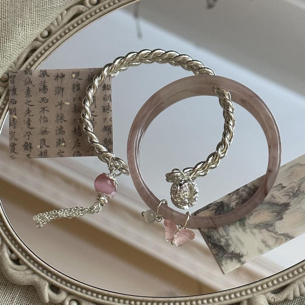 Tassel Super Fairy Bracelet Jingle Bracelet Mid-Autumn Festival Gift with Bell Butterfly Bracelet Senior Girlfriend