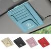 TEP3   Car Sun Visor Eyeglasses Organizer Multiple Pockets For Mercedes Benz AMG A C E Class W201 W210 W108 W204 W205 W203 W211 W124