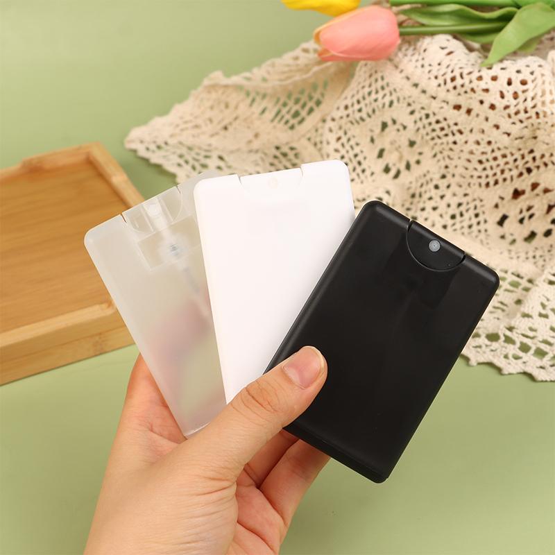 20Ml Refillable Perfume Spray Bottle Portable Card Spray Bottle Hand Sanitizer Alcohol Snap Bottles Travel Sub-Packing Bottles