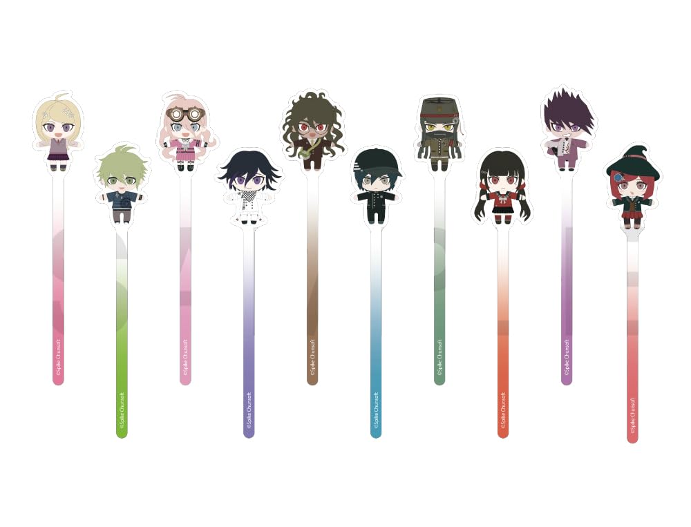 

New Danganronpa V3 x mixx garden2023 Trading Acrylic Photo Props, Large, Box of 5