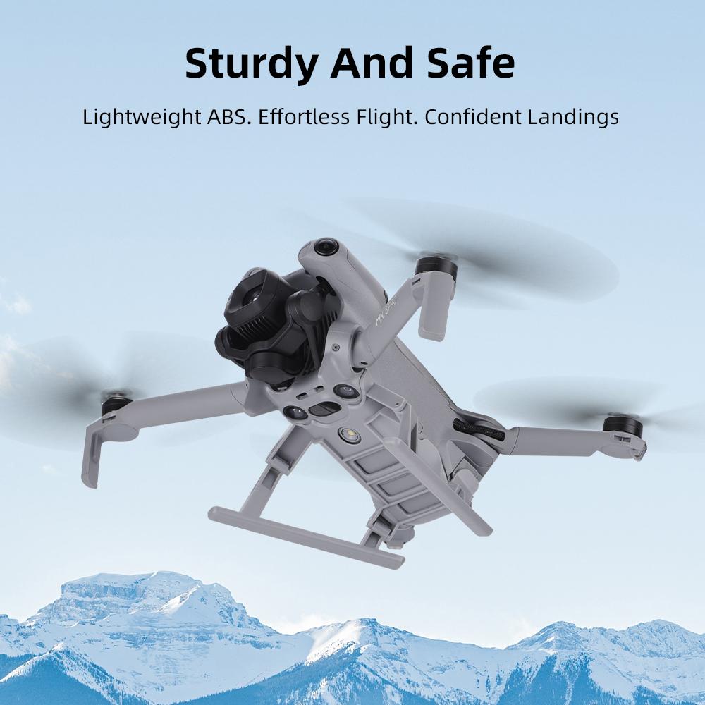 BRDRC Landing Gear for DJI Mini 5 Pro Drone Foldable Expansion Kit Quick Release Height Protector Extended Leg Extensions