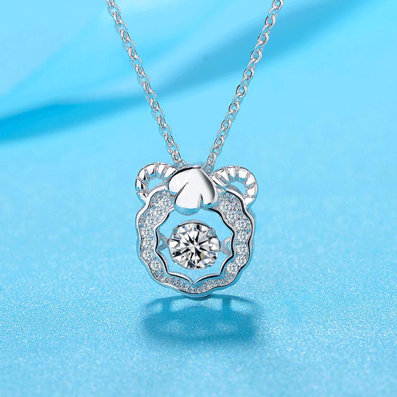Vivid Chinese Zodiac Pendant Necklace For Women Girlfriend Holiday Gift Delicate Clavicle Chain Jewelry Accessory
