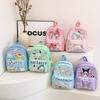 Kindergarten Baby Schoolbag Cute Foreign Style Printing Boys And Girls Backpack Children'S Backpack Tide