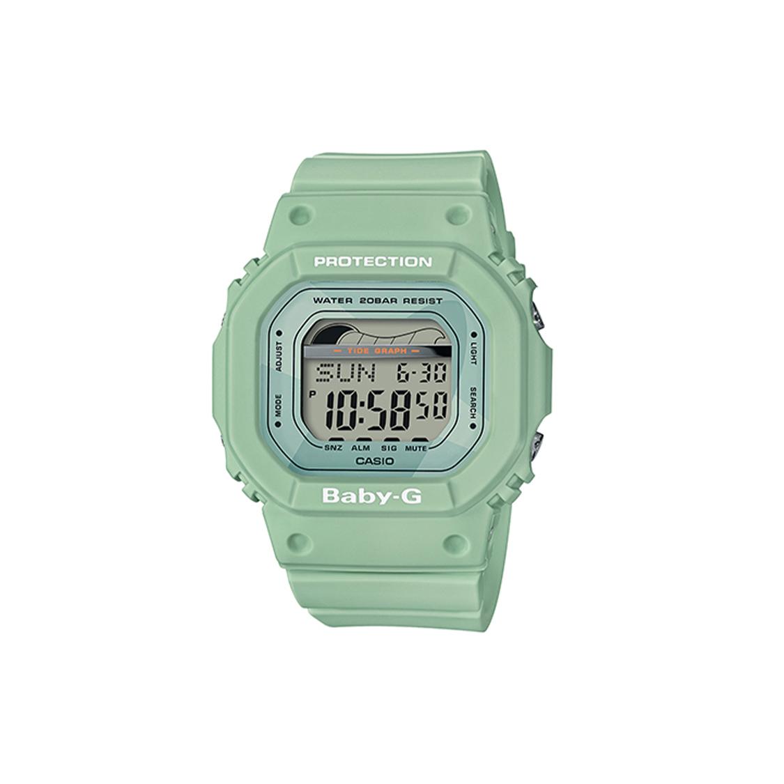 CASIO Women s BABY-G Green Watch BLX-560-3 BLX-560-3 Light Green Dial