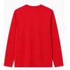 T-shirt Manches Longues enfant uni 100% Coton - Rouge