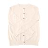 Women’s Long Sleeve Knit Cardigan Crew Neck Button Down Soft Lightweight Sweater Classic Fit for Everyday Wear