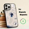 R-Rapper S-Singer M-Milo J  Phone Case For iPhone 17,16,15,14,13,12,Plus,Pro,Max for Magsafe Magnetic Wireless Charging