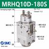 SMC swing gripper rotating clamping finger cylinder MRHQ10D/16D/20D/25D-90S-180S-N