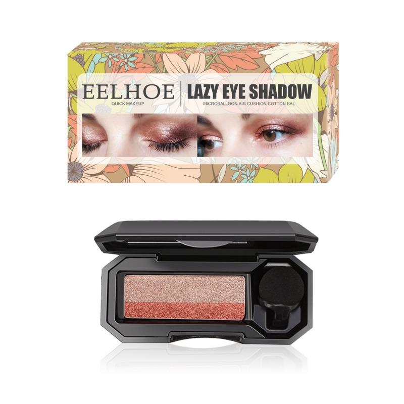 Mushroom Eyeshadow Beauty Air Cushion Gradient Eyeshadow Long-lasting Non-removal Eyeshadow Eye Palette Beginner Eyeshadow