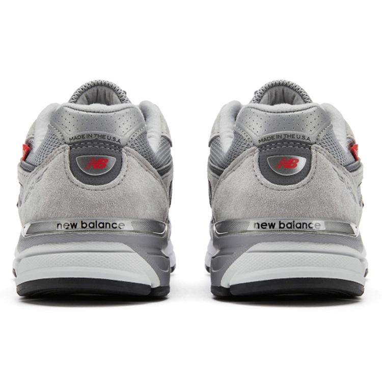 New Balance 990v4 Made In USA Red Label - Grey Unisex Sneakers M990VS4