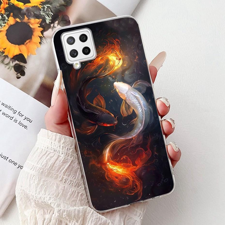New Fashion Painting Case For Samsung Galaxy A22 A225F A226B Soft Silicone TPU Phone Cases For Samsung A22 4G 5G Cover Bumpers