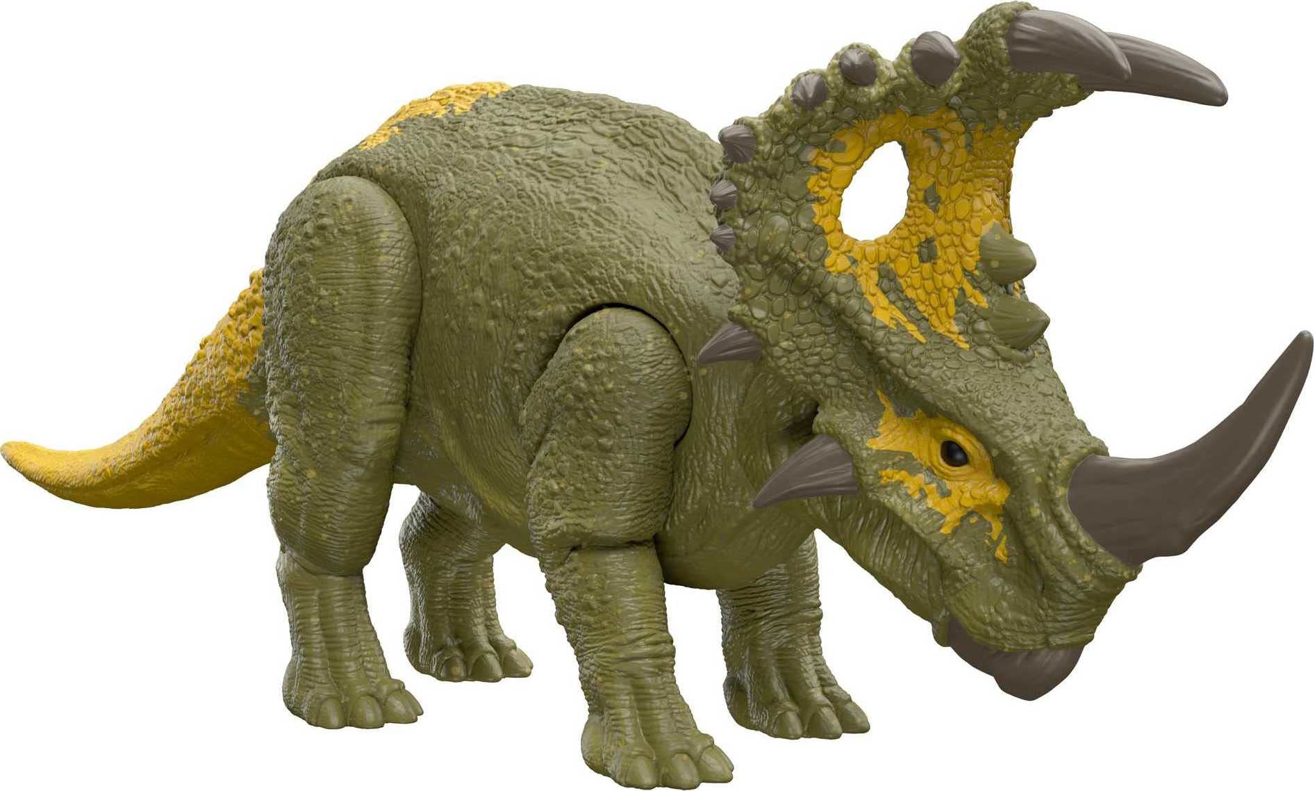 

Mattel Jurassic World New Ruler Action Figure Roaring! Sinoceratops [Total Length: Approx. 32.4cm] [Ages 4 and Up] HDX43