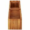 Garden Raised Bed 150 x 30 x 25 cm Solid Acacia Wood