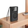 Mini DAB FM Digital Radio with Headphone Jack Color Screen Pocket Radio Rechargeable MP3 Playback Speaker for Running Sports