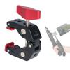 Heavy Duty Aluminum Magical Arm Clamp With Universal 1/4 3/8 Thread For Secure Camera Mounting Photography Accessories