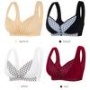 Front-closure Sexy Bra Plus Size Underwear Wire-free Vest Style XL-4XL