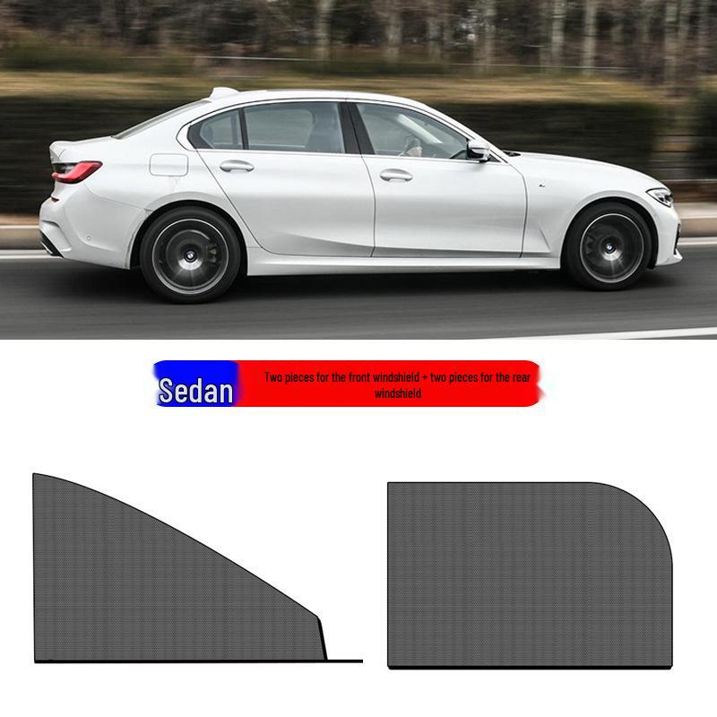 Universal Car Window Mosquito Net & Sunshade Screen