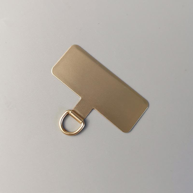 4/1pcs Metal Phone Lanyard Gasket Patch Durable Ultra Thin Mobile Phone Sling Rope Card Clip Snap Strap Hang Cord Tab