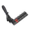 1 to 5 Motherboard Small 4Pin PWM Fan Hub 5 Ports PC Cooling Fan Hub Splitter Speed Controller for Computer Cooling Systerm