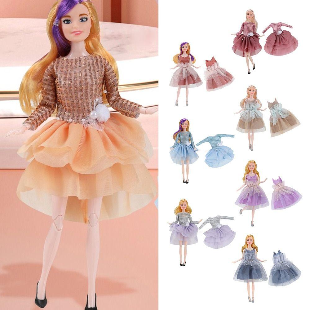 Casual Wears Doll Princess Mesh Dresses Suit for 30cm Doll/for 1/6 BJD Dolls/for 11.5" Dolls
