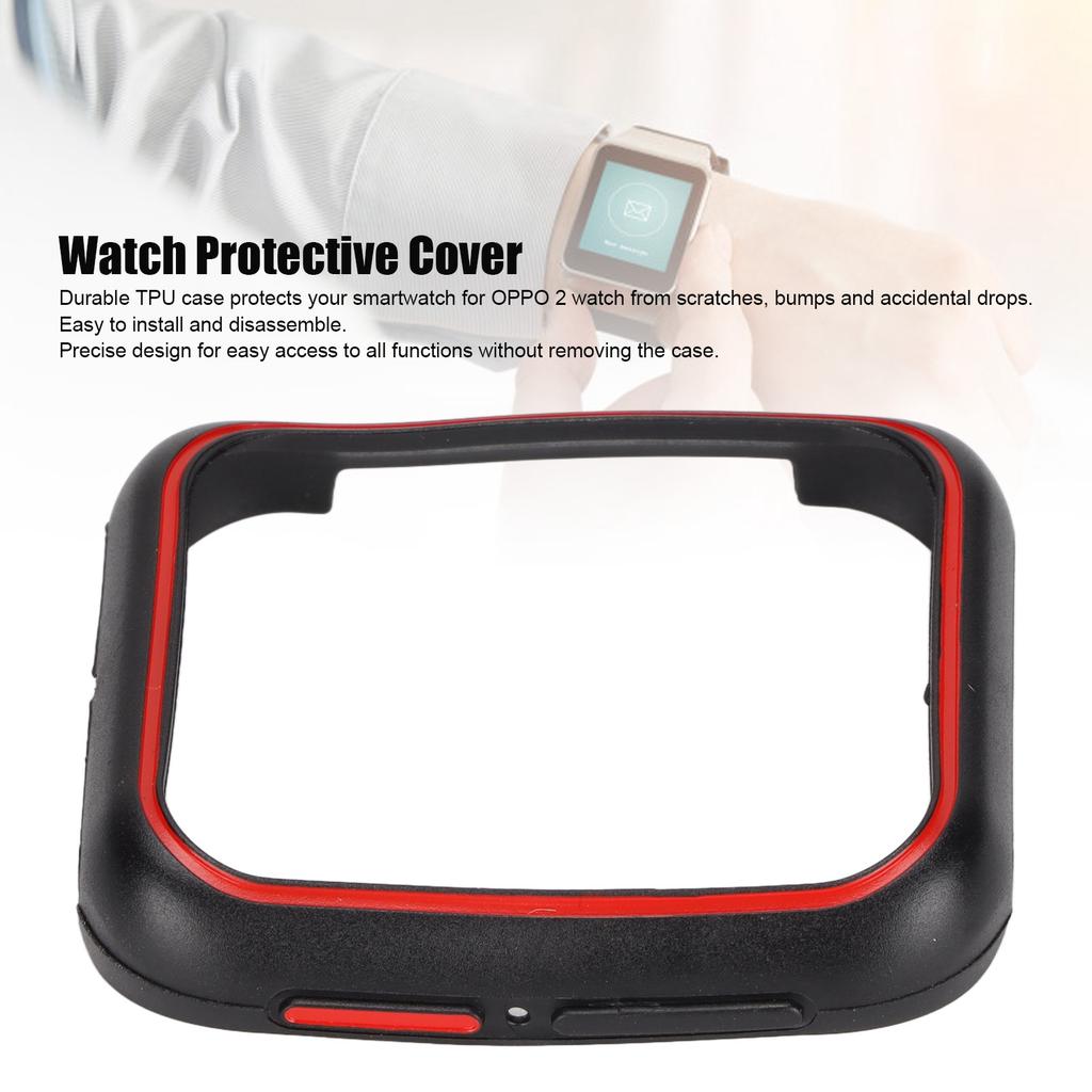 Soft TPU Protective Case for 2 46mm Watch Scratch Resistance Watch Protective Cover