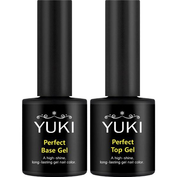 

Набор базовый гель Yuki 10 г + топ-гель 10 г, базовый гель + топ-гель, 1 комплект
