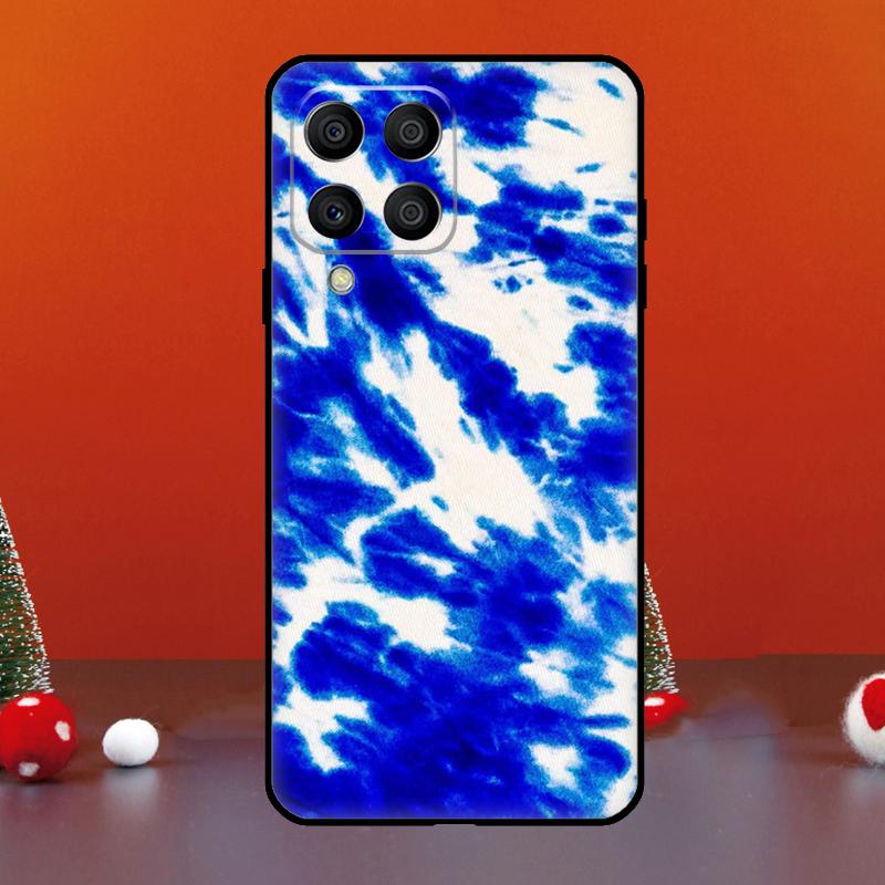 

Blue Tie Dye Groovy Shroom Patchwork For Samsung Galaxy M14 M34 M54 M11 M21 M31 M13 M33 M35 M53 M55 M15 M12 M32 M52 M06 M16 Case Samsung M31s